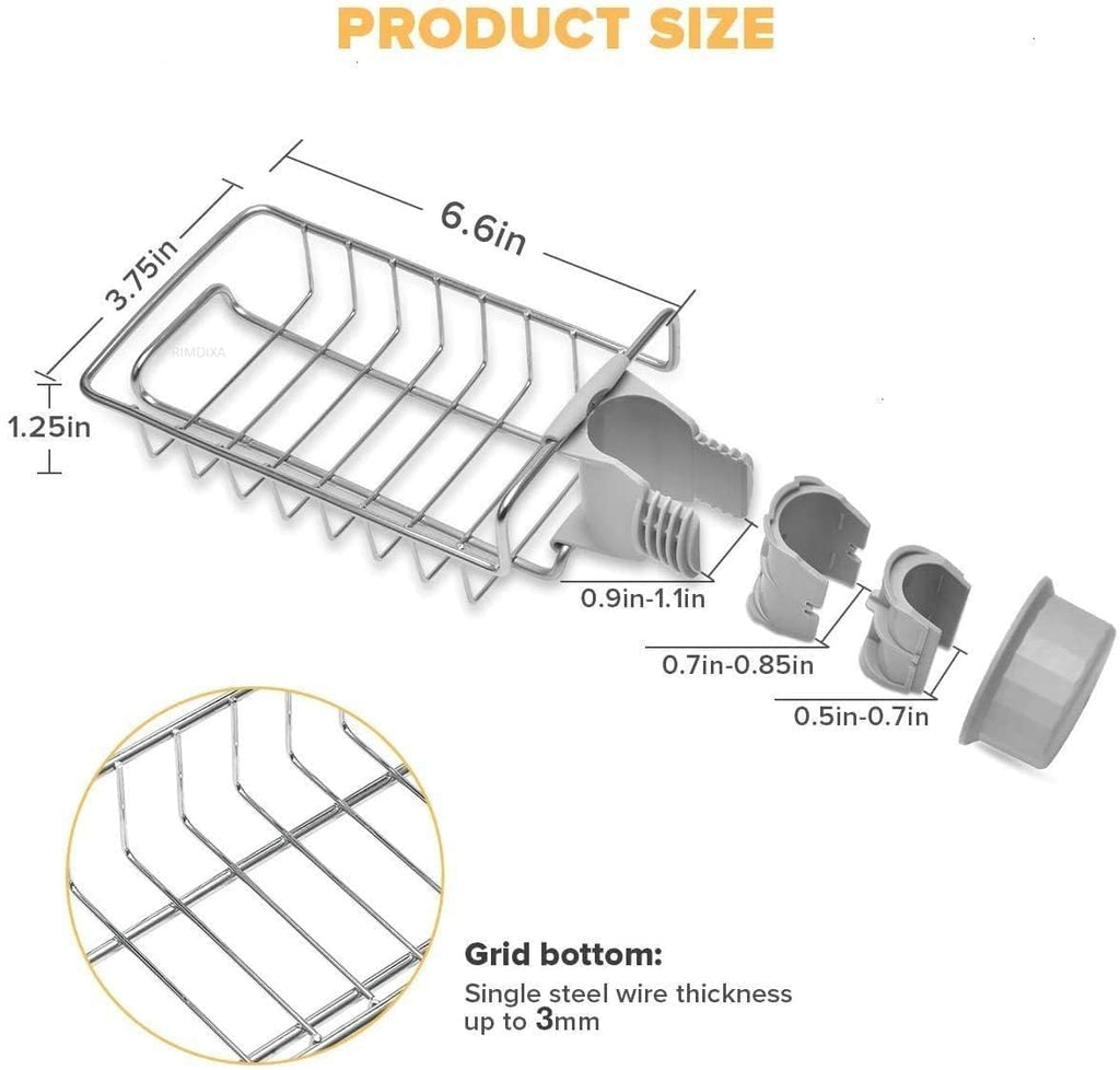 Adjustable Stainless Steel Sink Caddy
