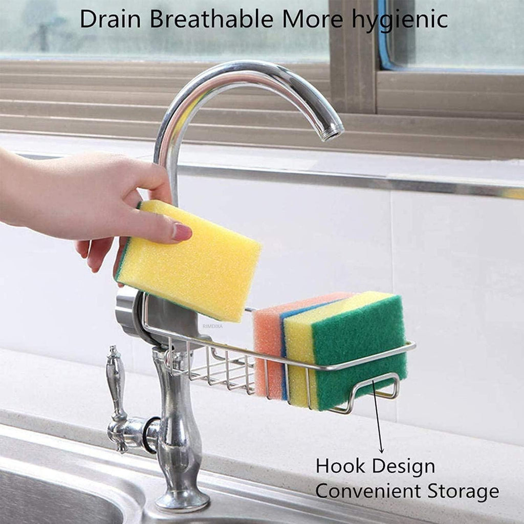 Adjustable Stainless Steel Sink Caddy