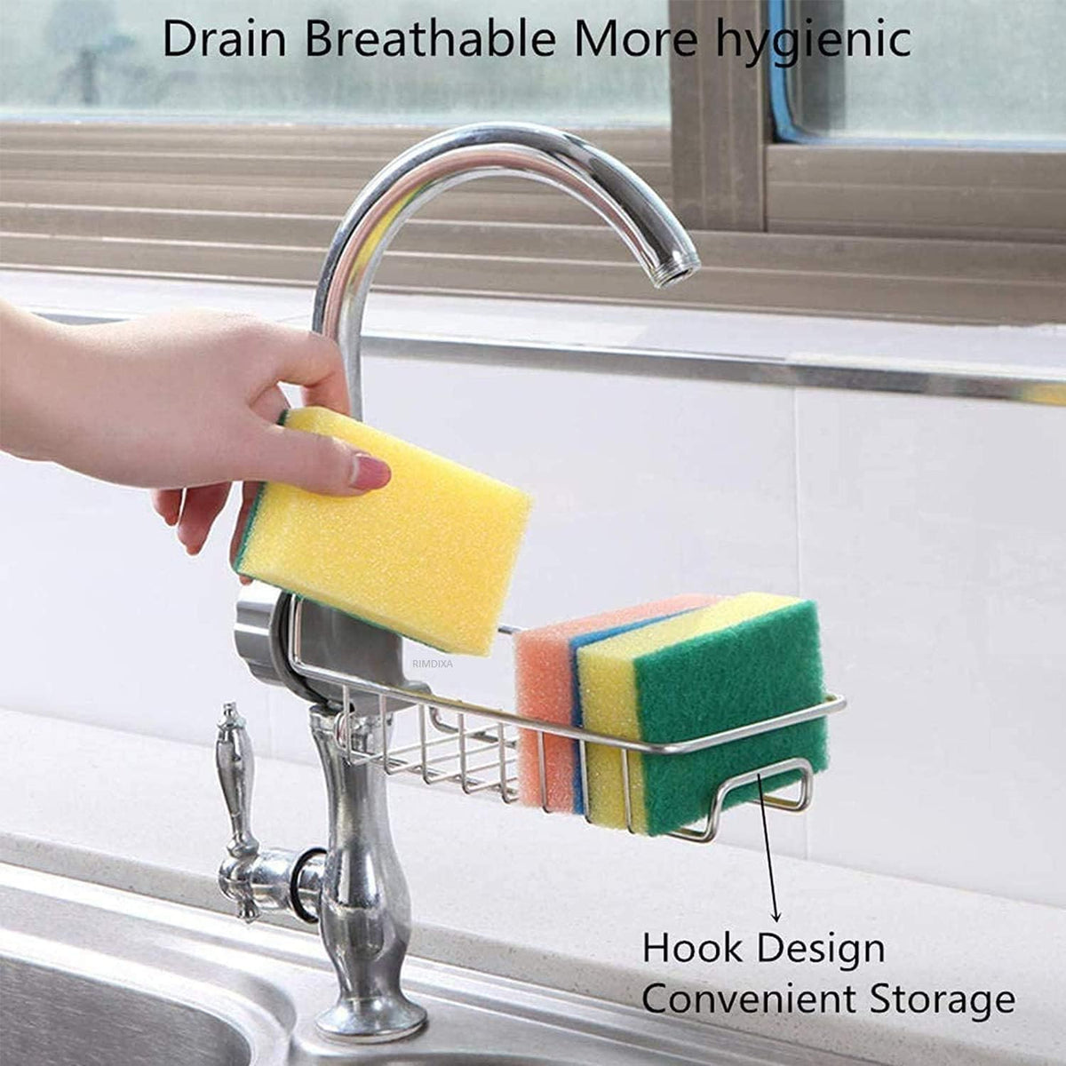 Adjustable Stainless Steel Sink Caddy